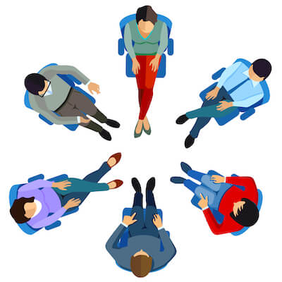 Group meeting image