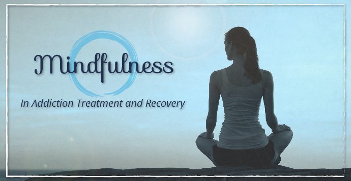 Mindfulness woman meditating image