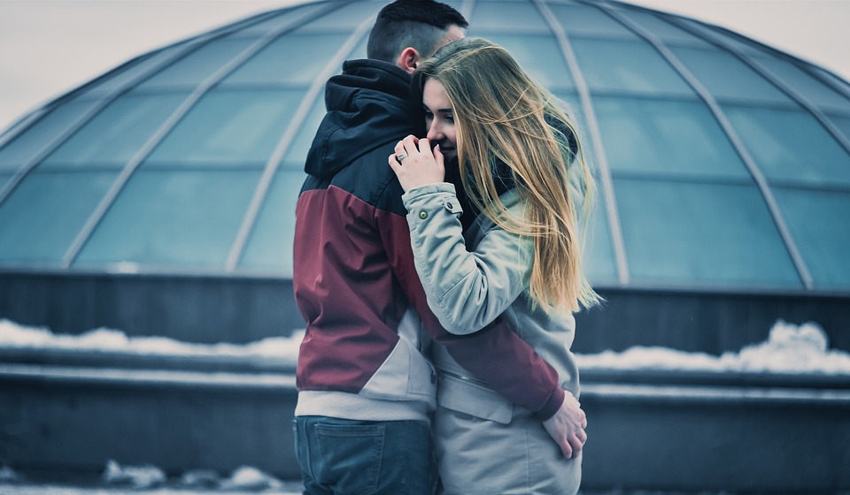 Couple Hugging