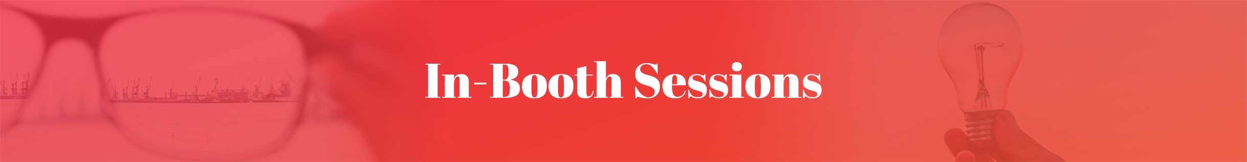 In-Booth Sponsor Sessions